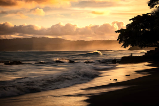 Gold-Touched Pacific Quiet