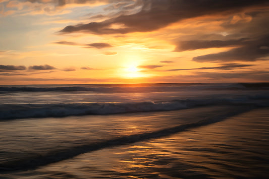 Hushed Tide at Dusk