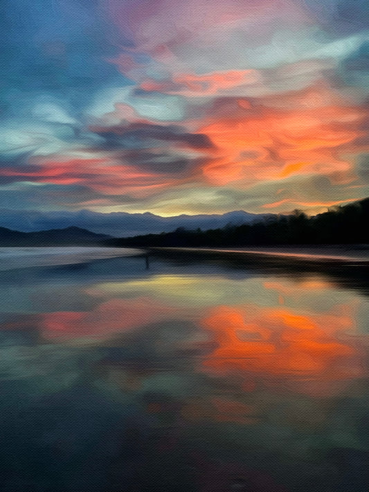 Last Light on the Shore